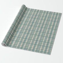 Green Blue Beige Plaid Men's Birthday