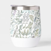 Green Blue Botanical Watercolor (右面)