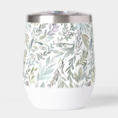 Green Blue Botanical Watercolor (正面)