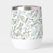 Green Blue Botanical Watercolor (背面)