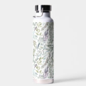 Green Blue Botanical Watercolor ウォーターボトル (右面)