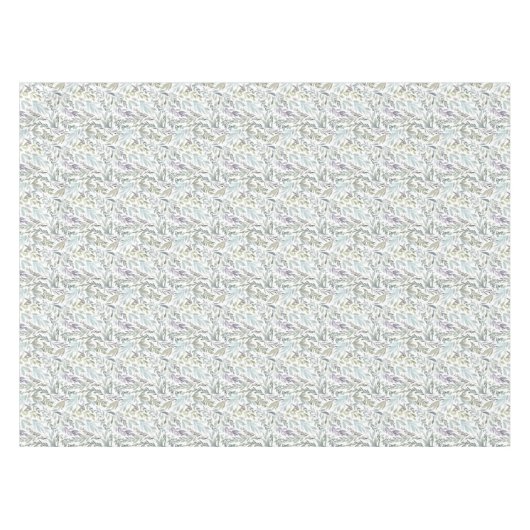 Green Blue Botanical Watercolor テーブルクロス (正面(横))