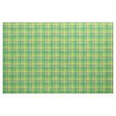 Green Blue Checker Abstract Pattern ファブリック (ファットクウォーター)