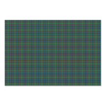 Green Blue Orange Plaid Tartan