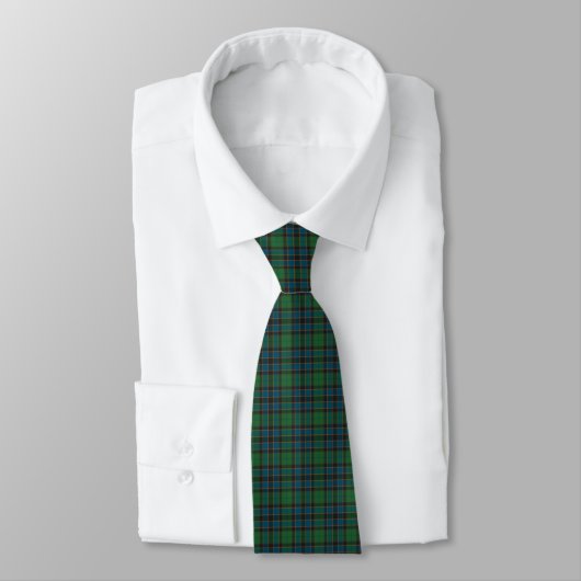 Green Blue Orange Plaid Tartan Neck Tie ネクタイ (タイ)