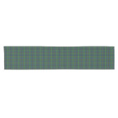 Green Blue Orange Plaid Tartan Table Runner ショートテーブルランナー (横)