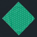 Green Blue Pet Large Bandana with White Dots バンダナ<br><div class="desc">Give your pet a fresh,  playful look with this Green Blue Large Bandana adorned with white dots. Crafted from soft,  breathable fabric,  it ensures comfort for daily wear or special occasions. The vibrant hue and classic pattern make it a charming accessory for stylish pets of all sizes.</div>