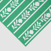 Green Bone Inlay Floral Border Decoupage Paper 薄葉紙 (詳細)