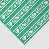 Green Bone Inlay Floral Border Decoupage Paper 薄葉紙 (詳細)