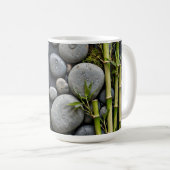 Green Botanical Art Mug コーヒーマグカップ (正面右)