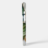 Green Botanical iPhone Case Luxury Leaf Design Case-Mate iPhoneケース (裏面 / 左)