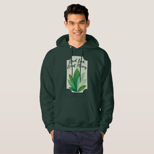 Green Botanical St Patrick’s Day Shirt – camiseta パーカ (正面フル)