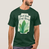 Green Botanical St Patrick’s Day Shirt – camiseta Tシャツ (正面)