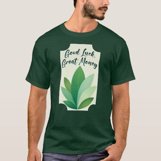 Green Botanical St Patrick’s Day Shirt – camiseta Tシャツ (正面)