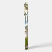 Green Botanical Stained Glass Phone Case Case-Mate iPhoneケース (裏面 / 左)