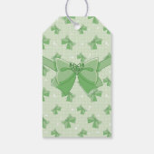 Green Bow Magical Girl Birthday ギフトタグ (裏面)