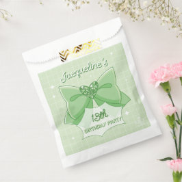 Green Bow Magical Girl Birthday フェイバーバッグ