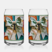 Green Bow Soda Glass ガラス缶 (裏面)