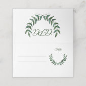 Green Branches Place Cards プレイスカード (外部開封)
