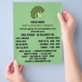 Green Broccoli, Greengrocers Advertising チラシ (手)