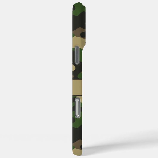Green Brown Camouflage Personalized Case-Mate iPhoneケース (裏面 / 右)