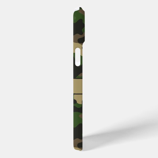 Green Brown Camouflage Personalized Case-Mate iPhoneケース (裏面 / 右)