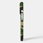 Green Brown Camouflage Personalized Case-Mate iPhoneケース (裏面 / 左)