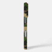 Green Brown Camouflage Personalized Case-Mate iPhoneケース (裏面 / 右)