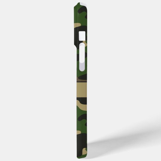 Green Brown Camouflage Personalized Case-Mate iPhoneケース (裏面 / 左)