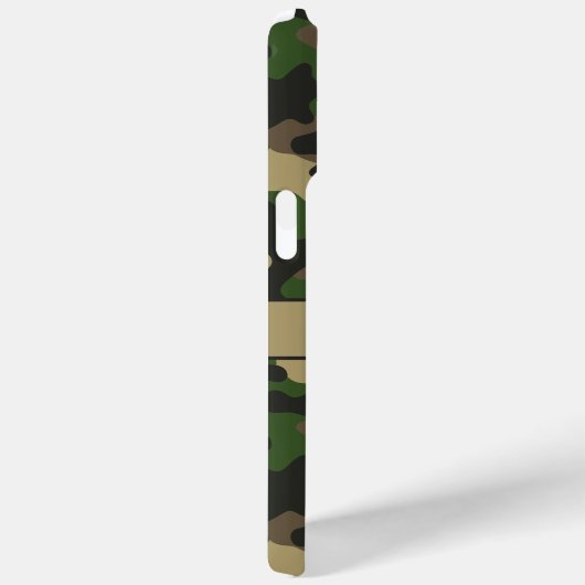 Green Brown Camouflage Personalized Case-Mate iPhoneケース (裏面 / 右)