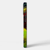 Green Brown pouring colour Case-Mate iPhoneケース (裏面 / 左)