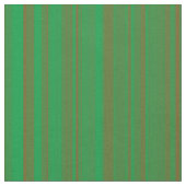 Green Brown Stripes ファブリック (クローズアップ)