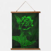 "Green Bud"  吊り下げ型タペストリー (正面)