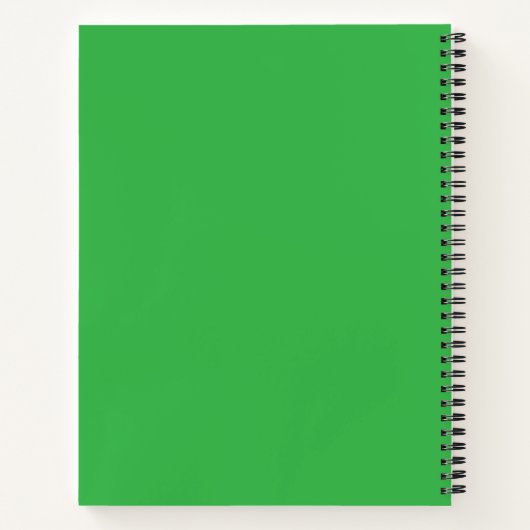 Green Budget Notebook ノートブック (裏面)