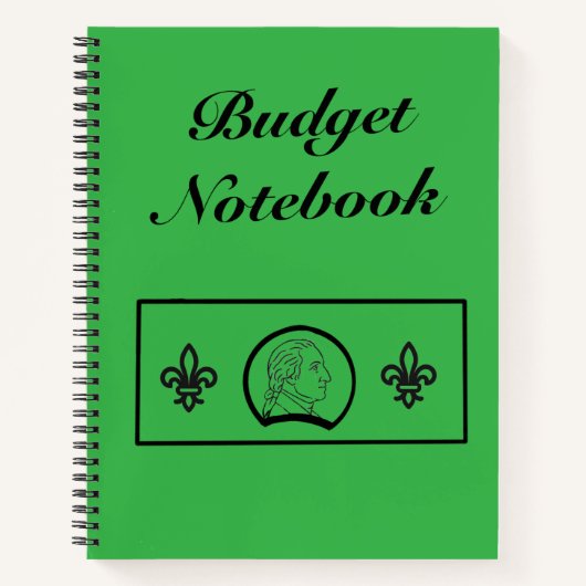 Green Budget Notebook ノートブック (正面)
