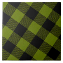 Green Buffalo Check Garden