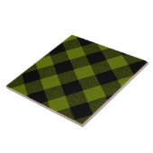 Green Buffalo Check Garden タイル (側面)