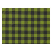 Green Buffalo Check Garden テーブルクロス (正面(横))