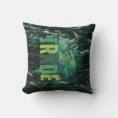 Green bull | Trade Design | Marble クッション (正面)