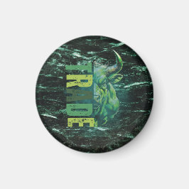 Green bull | Trade Design | Marble マグネット