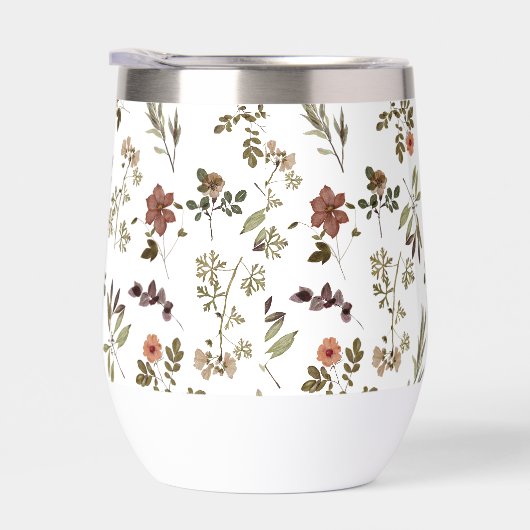 Green Burgundy Wildflower (右面)