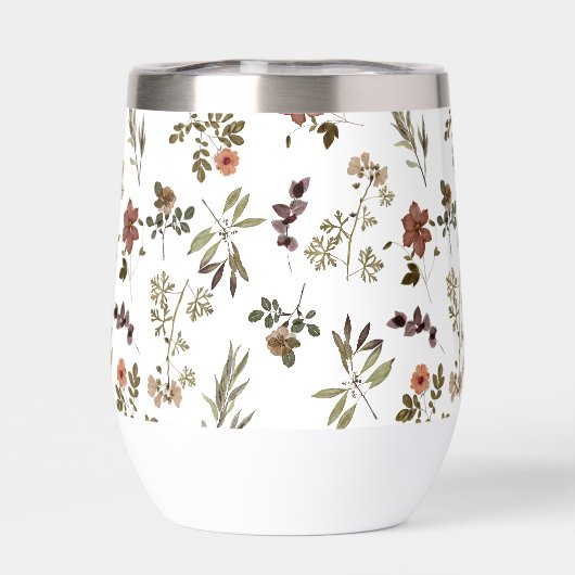 Green Burgundy Wildflower (背面)