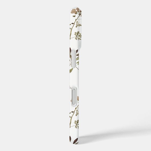 Green Burgundy Wildflower Case-Mate iPhoneケース (裏面 / 右)