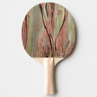 Green Camo Tree Bark Ping Pong Paddle 卓球ラケット