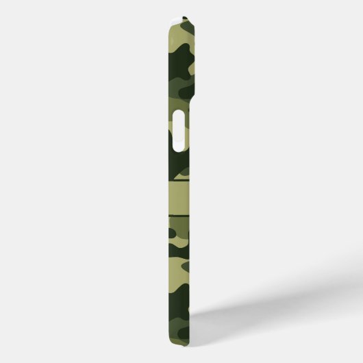 Green Camouflage Personalized Case-Mate iPhoneケース (裏面 / 右)