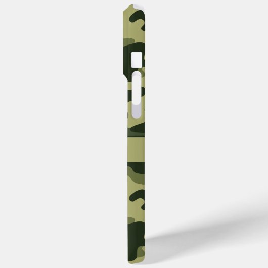 Green Camouflage Personalized Case-Mate iPhoneケース (裏面 / 左)