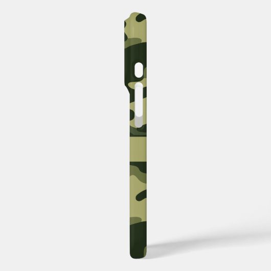 Green Camouflage Personalized Case-Mate iPhoneケース (裏面 / 左)