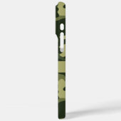 Green Camouflage Personalized Case-Mate iPhoneケース (裏面 / 左)