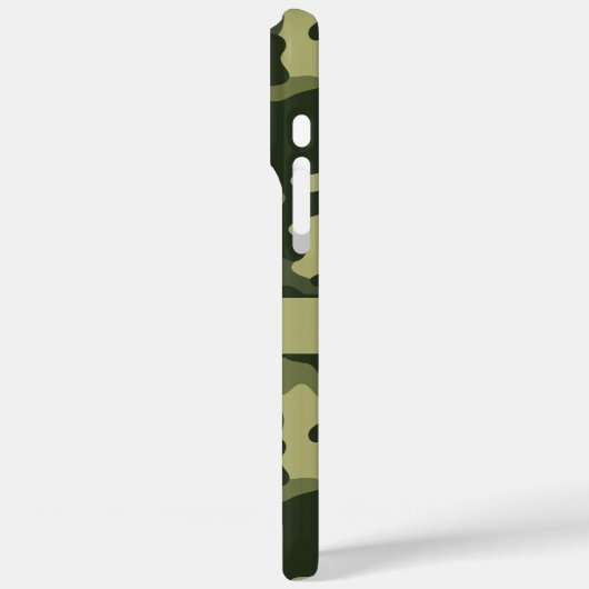 Green Camouflage Personalized Case-Mate iPhoneケース (裏面 / 左)