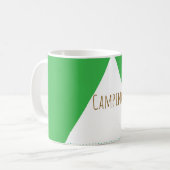 Green Camping Mug コーヒーマグカップ (正面左)